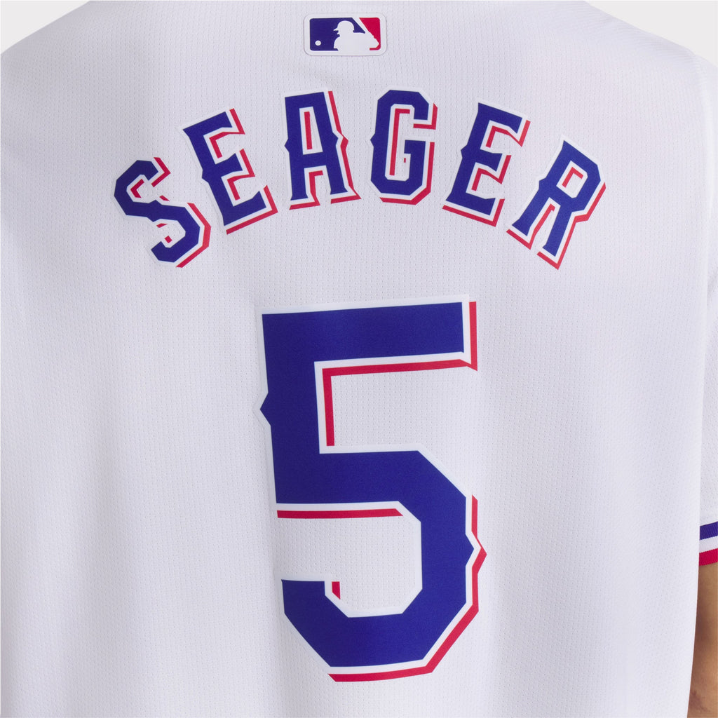 Men's Texas Rangers Corey Seager Nike White Home Limited Player Jersey
